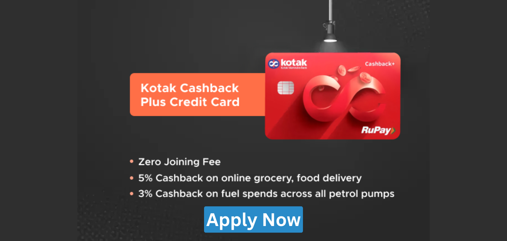 Kotak Mahindra Bank Cashback Credit Card