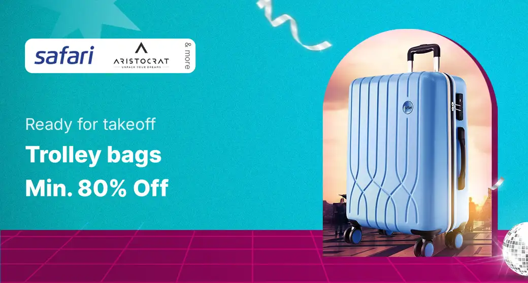 Buy Trolley Bags Online at Best Prices in India - Flipkart